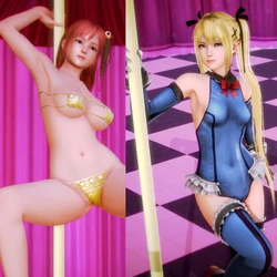 [ Amatsu] ほのか＆マリー ポールダンス