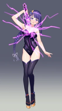 [小西0619] 雷電将軍（普通版+福利版-巨乳版）