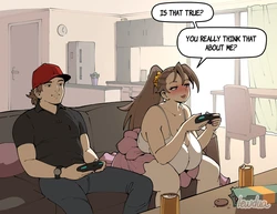 [Lewdua] David and Natasha Flirting (Hairy)