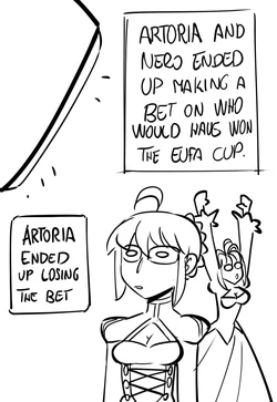 (CLINIK) The Lost bet (Fate/Grand Order) [Sample] [English]