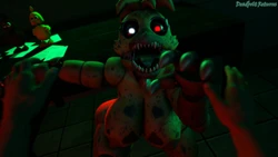 [deadbolt] Nightmare Chica Pounces (Five Nights at Freddy's)