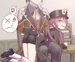 [Sankaku Atama ] お仕置き 胡桃 (原神)