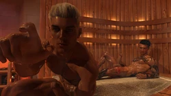 [MarcusWrestle] Sauna [Eng]
