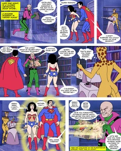 Super Friends with Benefits: Paging the Super Friends (short commission -- complete)