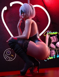 [Milapone] Nier Automata - 2B/Commander White