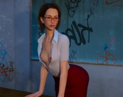 [DICK] Teacher Student Strap-on