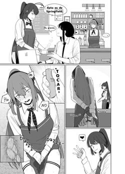[HUQU] Cafe Part-Time M14 (Girls' Frontline) [Spanish] [Yuri]