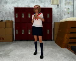 [DICK] Sporty Teen Schoolgirl