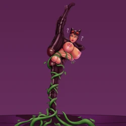 [dixieduckart] Futa Catwoman Vine Breeding (Batman)