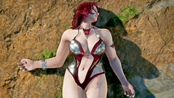 [HypnoticRyona] Aine KOed (Monokini) (PIXIV VER)