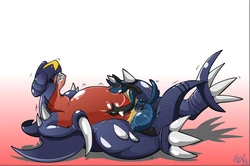 Lucario & Garchomp & Lugia (Spanish)