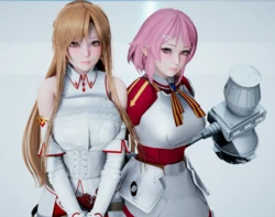 [王子] アスナとリズベット 配布 (ソードアート・オンライン)