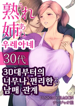 [Chinjao Girl (PINK☆DORAGON)] Ure Ane ~30-dai kara no Tsugou ga Yosugiru Kyoudai Kankei~ | 우레아네 30대부터의 너무나 편리한 남매 관계 [Korean]
