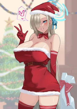 [nanohana] Santa Asuna to Ecchi (Blue Archive)