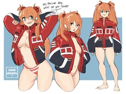 [Kamii Momoru] Rex x Asuka (Generator Rex, Neon Genesis Evangelion)