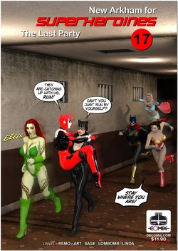 [DBComix] New Arkham For Superheroines 17 - The Last Party