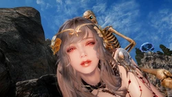 [rtwlingo666] Vampire Princess × Skeleton Man