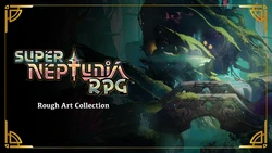 Super Neptunia RPG Rough Art Collection EN
