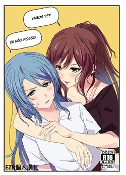 (C94) [Tatakai no Kiseki (Senyuu)] "...Shiyo?" "Dame desu" (BanG Dream!) [Portuguese-BR]