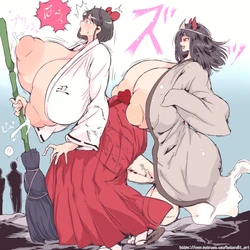 [Hataraki-Ari] Ushinomiko's Daily Life