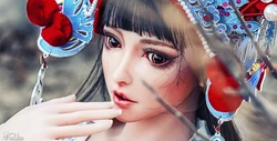 "Shi Ling" the Peking Opera Maid by CNDOLL