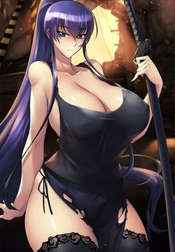 Jan 2022 Saeko Busujima (Ponytail version)