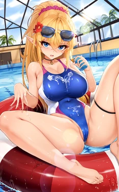 [Niliu Chahui] Kyouei Mizugi Ruri