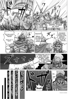 [Ashurame Gajoh (Hakuto)] Hangeki no Kyojin | Contra-ataque da Titã (Fushigi na Kyodai Shoujo Wakusei [Kage]) [Portuguese-BR] [Digital]