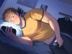 [Haozz] 48 Classmate-kun’s masturbation and first sex