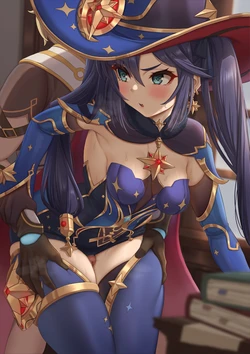 [Momonosukebe] Mona Futomomo Koki (Genshin Impact)