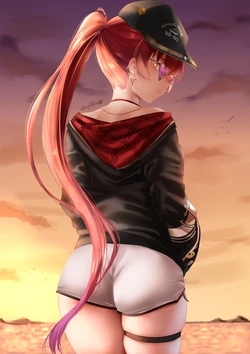 [Zasshu] Marine swimsuit (Hololive)