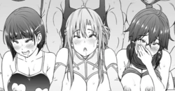 [Sanagitorajiro] SAO beauties trained by NTR [Spanish]