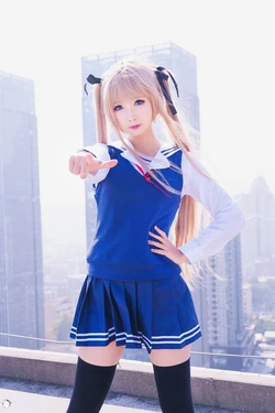 面饼仙儿 双马尾COS