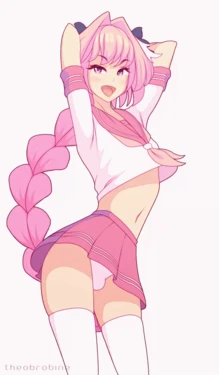 [Theobrobine] Astolfo x Shimakase sex gif