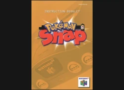 Pokemon Snap + Stadium + Puzzle League + Hey You Pikachu Manuals