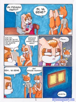 [Loshon] Sleepless Sleepover (Sonic The Hedgehog) [Italian]
