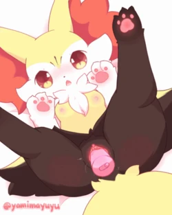 [Nekomayo] SUBSCRIBESTAR | Braixen animated all visions