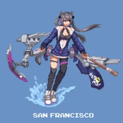 Azur Lane Character Fan Art Gallery - San Francisco