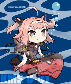 Azur Lane Character Fan Art Gallery - U-81