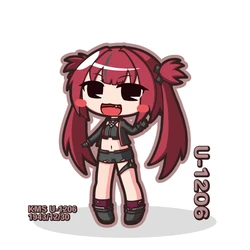 Azur Lane Character Fan Art Gallery - U-1206