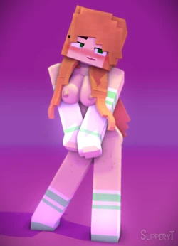 New Oc Renders - Artist (SlipperyT)