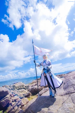 青青子Js NO.001 白贞 FGO White Joan of Arc