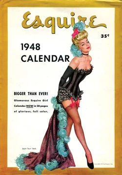 Esquire 1948 Calendar: Esquire Glamour Gallery Esquire 1948 Calendar: Esquire Glamour Gallery