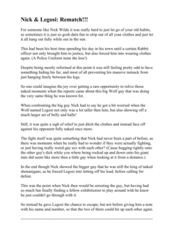 Nick VS Legosi! (The Re-Match)