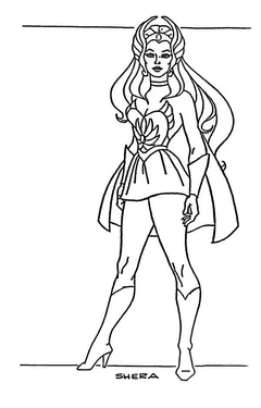 She-Ra: Princess of Power (1985) - model sheets