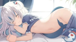 [Chintora0201] Gura sleeping (Gawr Gura)