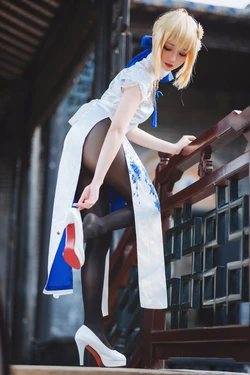 【焖焖碳】 saber旗袍