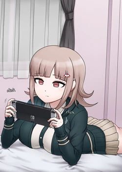 [Mackgee] Chiaki Nanami (Danganronpa) [English] [Decensored]