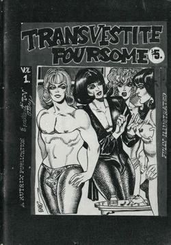 [Eneg] Transvestite Foursome