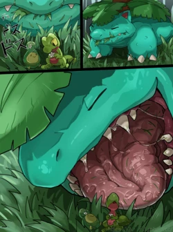 [Hiore] Zassou to Issho ni Taberarechau Kusa Type-tachi (Pokémon)